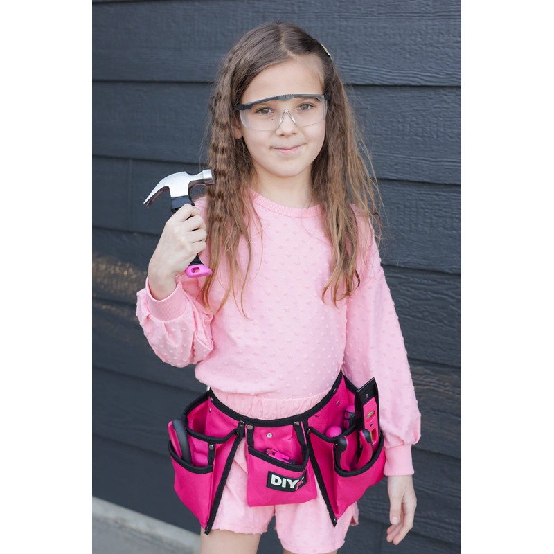 DIY Jr. My First Pink Tool Set - Real Child-Sized