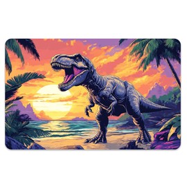 peacoblue Sticker for Bank Cards, Tyrannosaurus, Custom Skin Cover, Protection for Credit Debit Cards, 4 Styles, Waterproof, Scratch-Resistant Sticker for EBT Transport Key Card