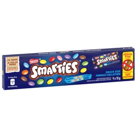 NESTLÉ SMARTIES Snack Size 9 x 10 g Carton