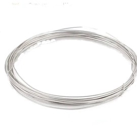 Silver Wire, 99.99% Pure Silver Wire, Craft Art, Wire Art (01mm-1m)