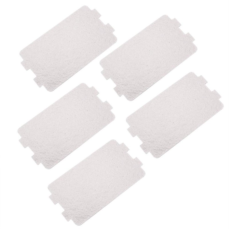 5 hojas de placa de mica para horno de microondas,