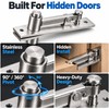 Stainless Steel Pivot Door Hinge Shaft 90° 360° Rotating Heavy