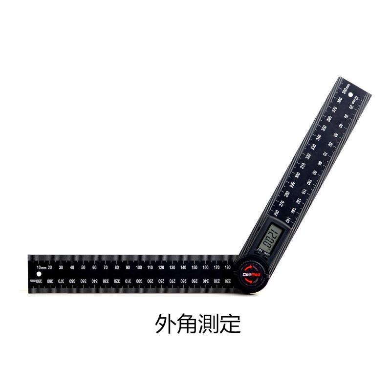 GemRed Digital Angle Meter Protractor Speed Reading Digital Protractor Angle