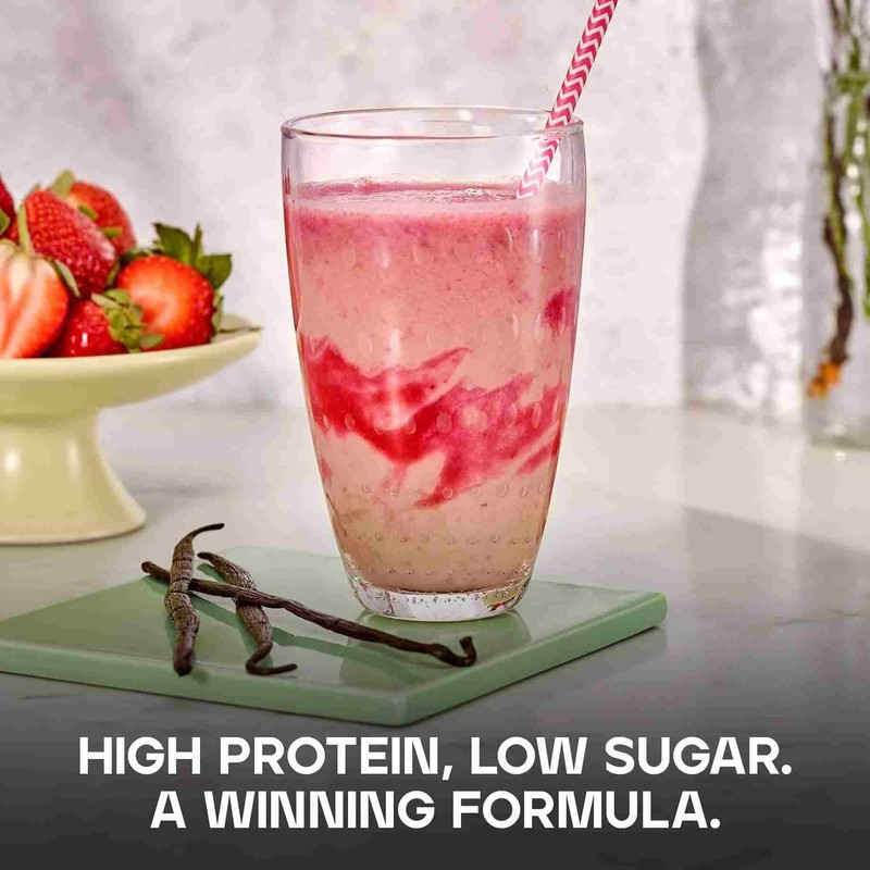 Bulk Pure Whey Protein Powder, Strawberry, 500g