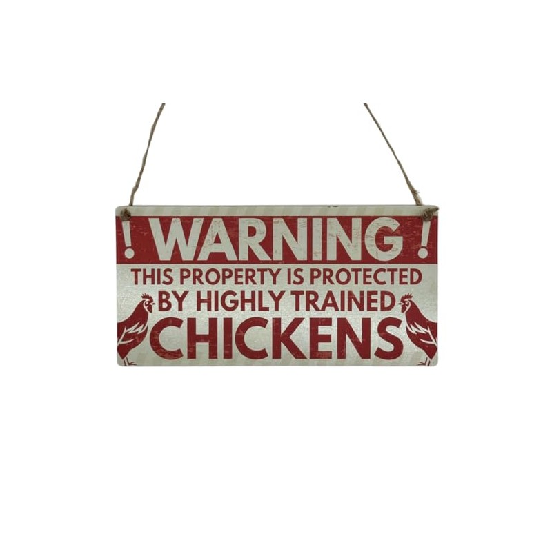 Second Ave Funny Joke Protected By Trained Chickens House Coop