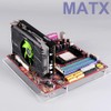 PC Open Frame Test Bench ITX MATX Motherboard Transparent Acrylic