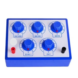 ZH Resistor Resistance Precision Variable Decade Resistor Resistance Box 5 Switchable Ranges 9999.9Ω