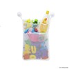 Suction type toy organization net pocket 4ea