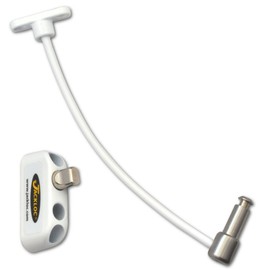 Jackloc Window Restrictor Push & Turn White
