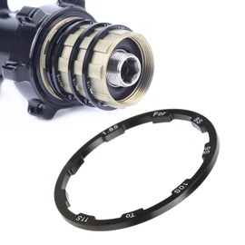 Ejoyous 1.85 mm Flywheel Seal, Hub Spacer Mountain Road Bike Flywheel Hub Spacer Bicycle Bottom Bracket Washer for Cycling