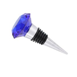 LABRIMP Crystal Wine Stopper Cork Sealer Elegant for Wine for Weddings Parties and Events Metal and Practical