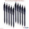 DIGNO Vibro Retractable Ballpoint Pens, BLACK, Fine Point (0.7mm), Pack