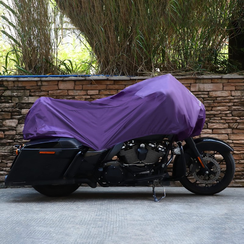X AUTOHAUX L Motorcycle Cover Lightweight Half Cover Outdoor Protector