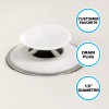 SlipX Solutions Snug Plug Drain Stopper (1.5" Drain Hole) in