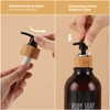 Segbeauty Soap Dispenser, 2 Pieces 500 ml Soap Dispenser Set
