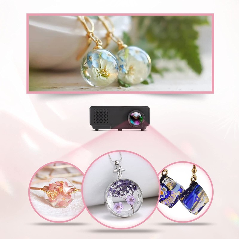 YIEHO UV Resin -Upgraded Crystal Clear Hard UV Curing Epoxy