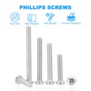 PATIKIL Phillips Pan Head Screws, 15 Pack M5-0.8 x 20mm