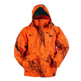 Gamehide Deerhunter Blaze Orange Camo Parka (Naked North Blaze Orange Camo, Large)