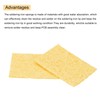 sourcing map 40PCS Soldering Sponge 50 x 35mm Rectangle Deep
