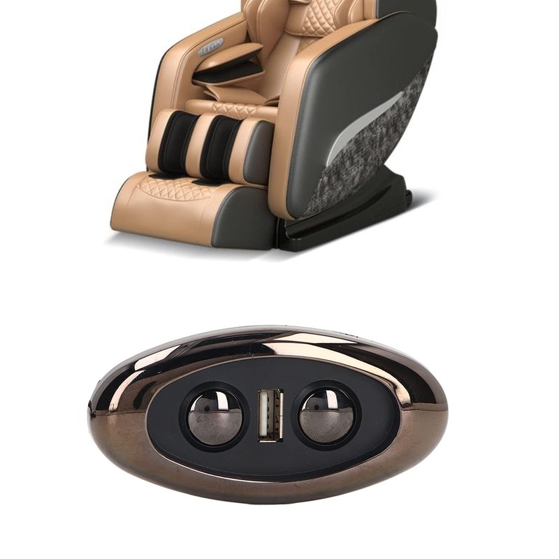 Cryfokt Electric Sofa Controller, 5 Pin Power Recliner Replacement Button