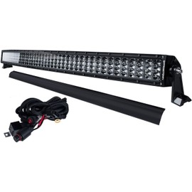 OFFROADTOWN Curved LED Light Bar, 54 inch 832W Quad Row LED Fog Lights IP68 Waterproof LED Driving Work Light Bar for Trucks SUV UTE ATV UTV