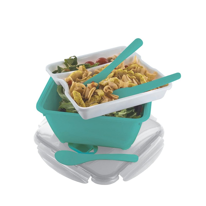 Take Away CMKA1444 FIAMBRERA C/Plato Y CUBIERTOS, Mehrfarbig
