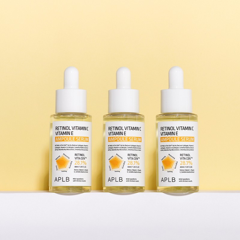 APLB Retinol Vitamin C Vitamin E Ampoule Serum 40ml -