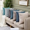 Jepeak Decorative Throw Pillow Covers Cushion Cases Pack of 2