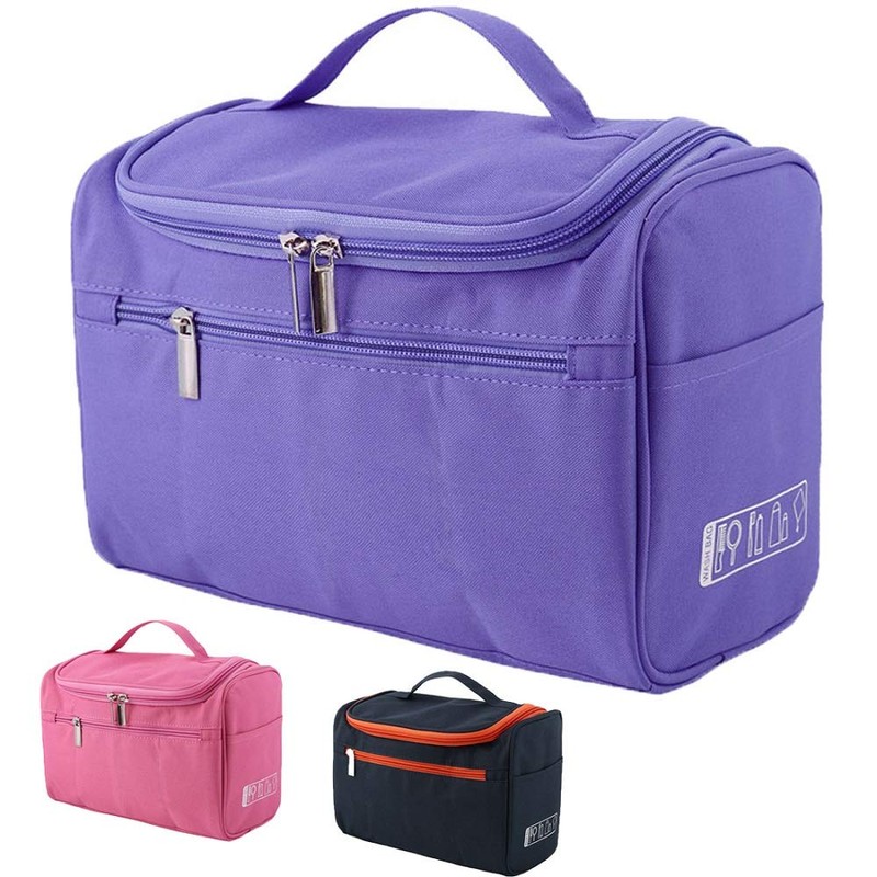 Kytaste Travel Hanging Cosmetics Bag, Makeup and Toiletries Organizer Pouch
