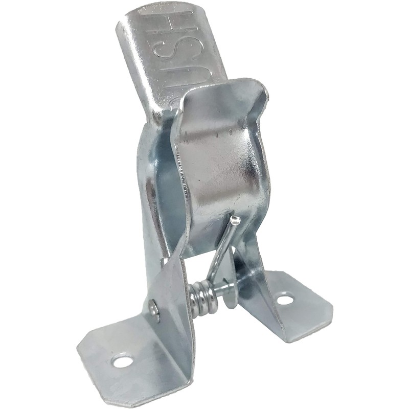 Bulldog Clamp (10 Pack) Spring Grip Garage Closet Wall Organizer