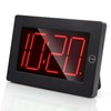 Timegyro LED Digital Wall Clock Battery Operated - Large Display
