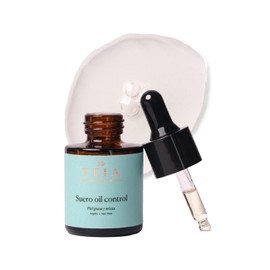 TEIA COSMETICOS Suero Oil Control, para Piel Grasa y Mixta, con Argán y Tea Tree, Fórmula 98.72% Natural