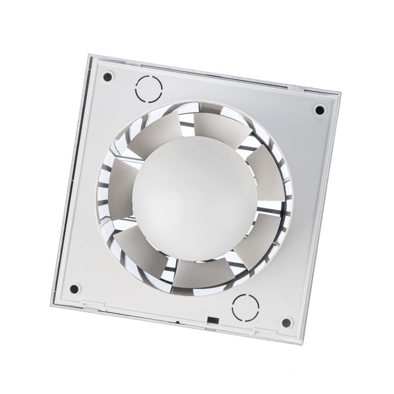 Diameter: 100 mm, Anthracite Bathroom Wall Fan, Exhaust Fan, Quiet,