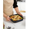Ceramic Baking Dish - 8x8 Deep Square Baking Pan, Lasagna