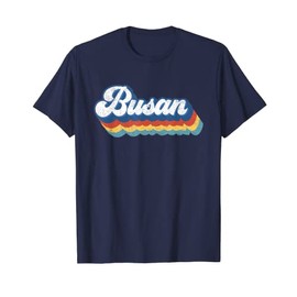 Vintage Busan South Korea - Retro 70s Pusan Korean Busan T-Shirt