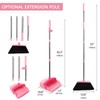 XXFLOWER Broom and Dustpan Set, Dustpans with Broom Combo for