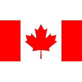 Canada Flag 2'x3' Canadian Leaf Polyester Banner