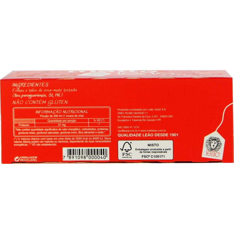 Leão - Mate Tea - 1.4 oz (25 tea bags)