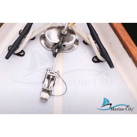 MARINE CITY 316 Stainless Steel Anchor Chain Tensioner for BoatYacht
