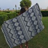 Bersuse 100% Cotton Oeko-TEX Certified Baja Turkish Handloom Towel -