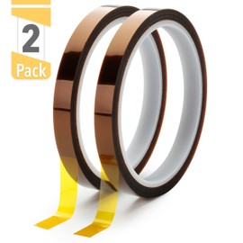 Mr. Pen Heat Tape - 10mm x 33m (108ft), 2 Rolls, High Temperature Tape for Sublimation and Heat Press