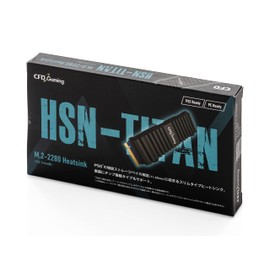 C.F. Day M.2 Heatsink Slim Type Double Sided High Cooling Design with Thermal Pad M.2 2280 SSD CFD Gaming HSN-TITAN