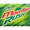Shasta MOUNTAIN RUSH Soda Pop, 12-Ounce Cans (Pack of 12)