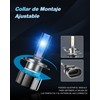 StoneBanks H7 8000K Bombillas LED para Faros Delanteros, 160W 24000LM