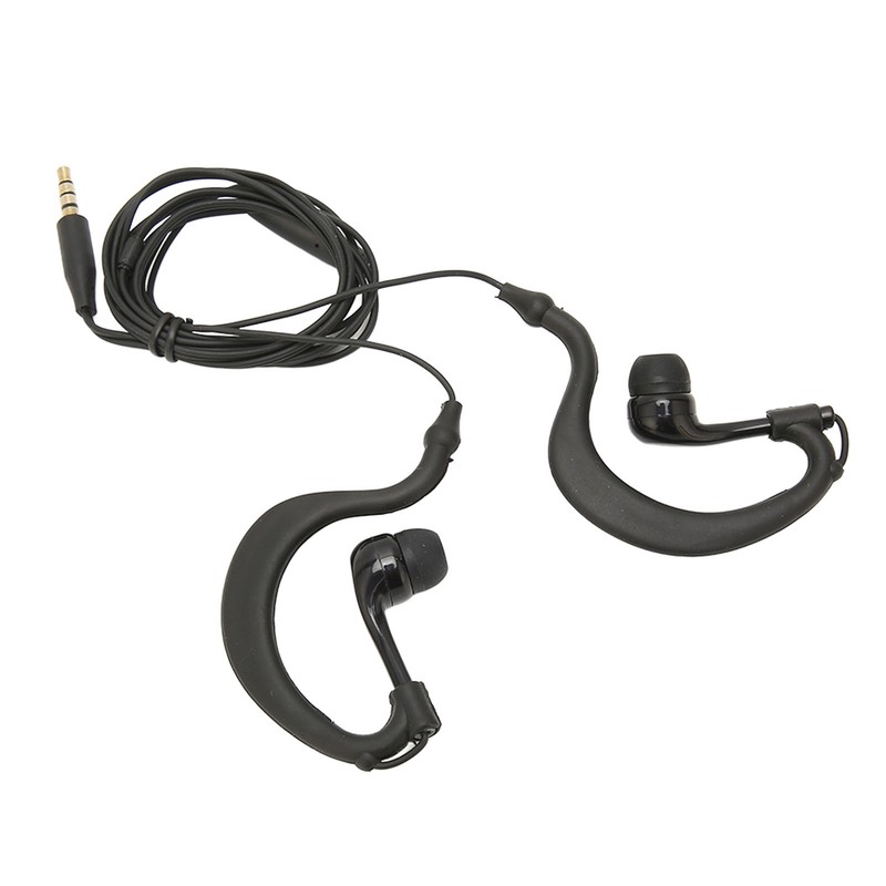 Over Ear Wired Earbuds Waterproof Noise Canceling Plug and Play