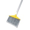 Rubbermaid 6385GRA Angled Broom, Gray Poly Bristles, 48-7/8-Inch Aluminum Handle