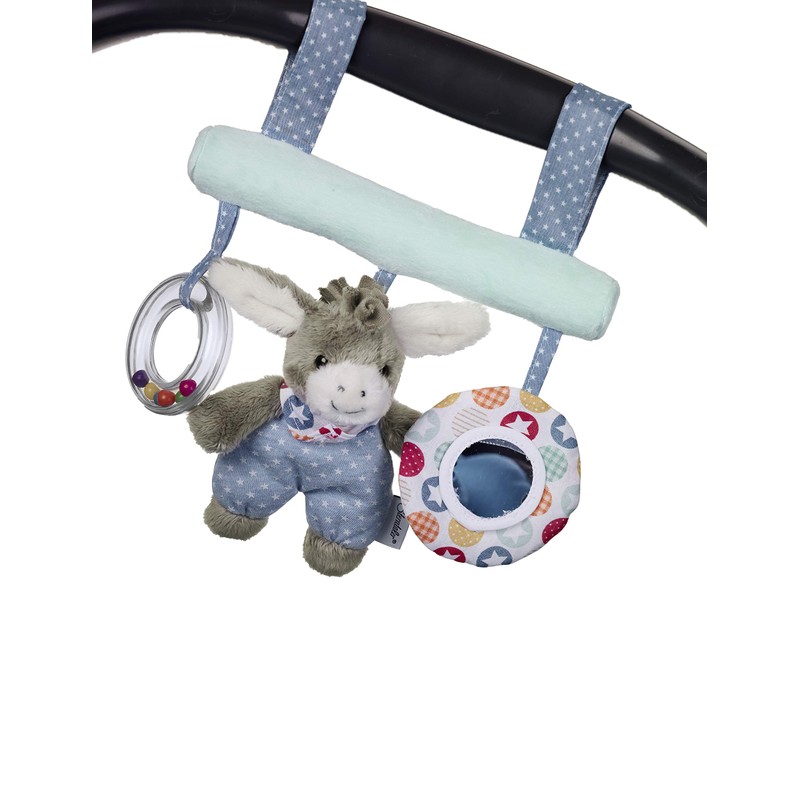 Sterntaler Pram Toy with Rattle & Velcro Fastener for Hanging,