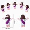 ARCHCRTC 60 Pcs Little Jesus Figurine Miniature Tiny Jesus Figures