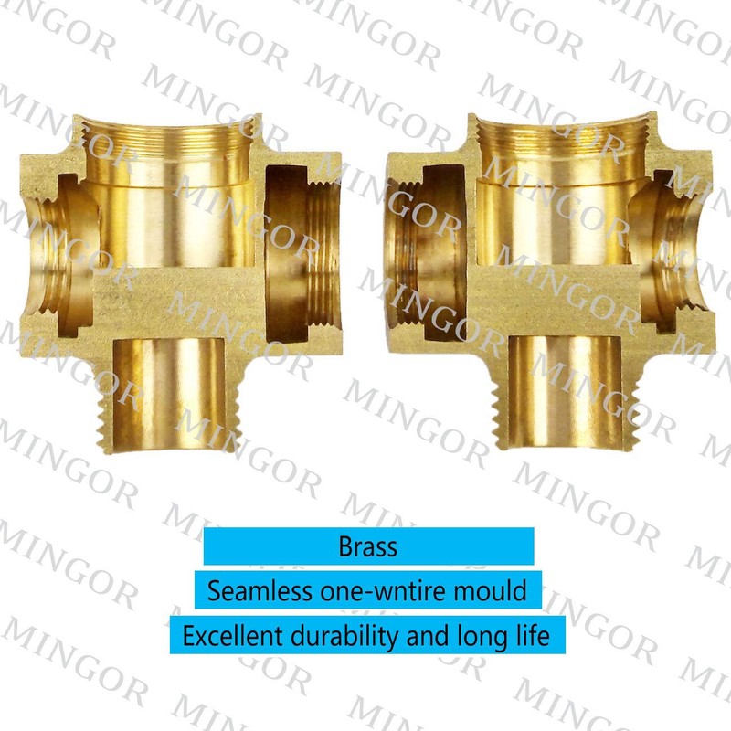 Brass Shower Arm Diverter Valve for Hand Held Showerhead and
