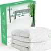 Queen Waterproof Mattress Protector Washable Mattress Padded Cover Rayon Bamboo
